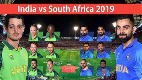 south africa tour of india 2019